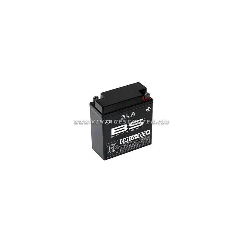 Batterie sans entretien BS batteries 6N11 125 GTR